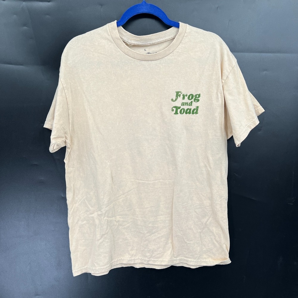 Frog And Toad best friends bibliophile book lover graphic t-shirt top kidcore L - Picture 3 of 6